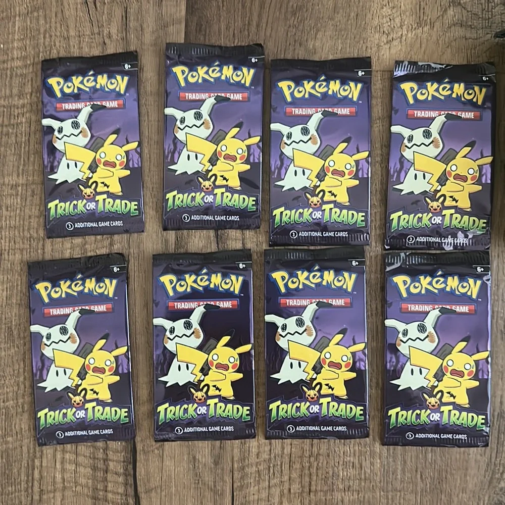 Pokémon 2023 limited Edition Trick or Trade Booster Bundle unopened mini lot x 4